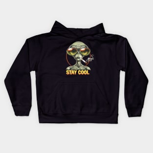 Extraterrestrial Coolness Kids Hoodie